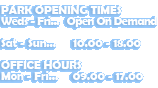 Zorbing Park Croydon Opening Times