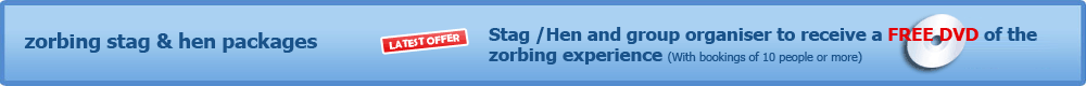 Zorbing Stag & Hen Packages