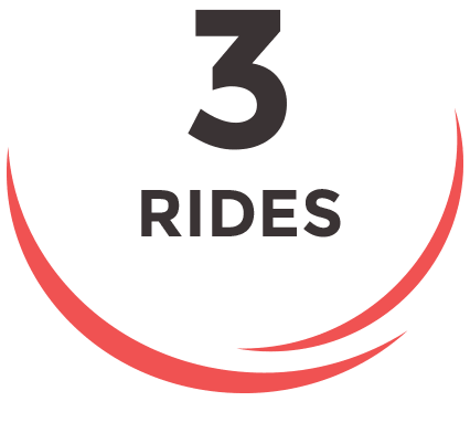 3 Rides