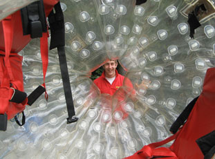 Go Zorbing Staff